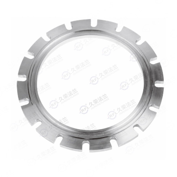 Milling groove non-standard flange